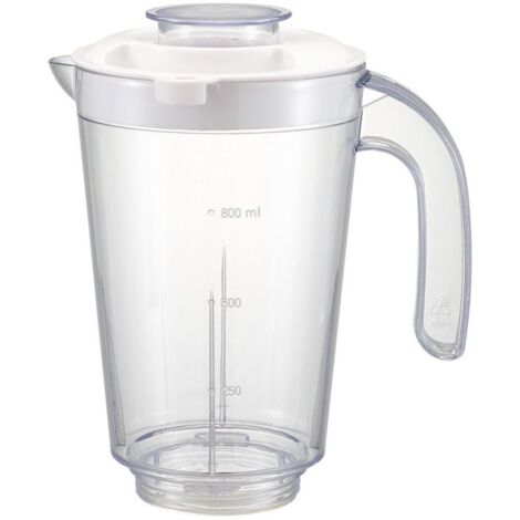 Noveen 800 ml Becher Mixermodelle SB1000, 2000 für Smoothies, Cocktails oder Shakes in Weiß