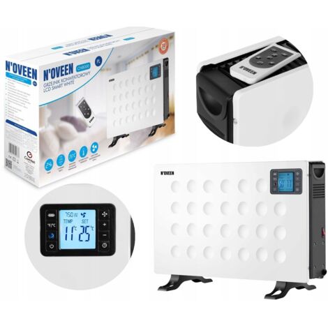 Noveen CH8000 LCD Smart Weiß Konvektorheizung