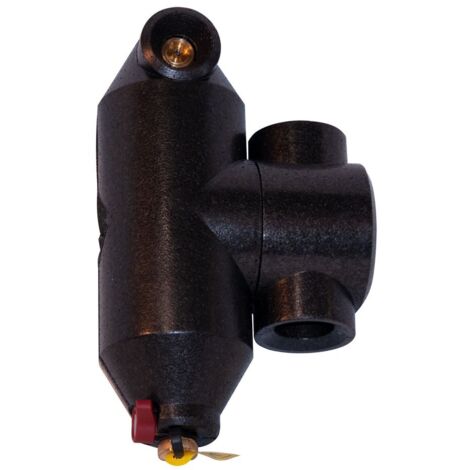 Novelan Luft- und Magnetschmutzabscheider LSA 1 1/2", Innengewinde, mit Schwimmerentlüfter