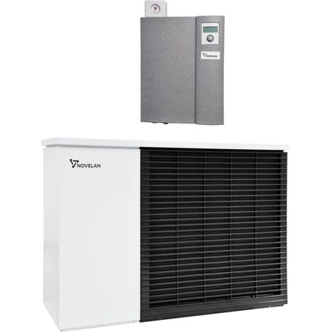 Novelan Luft/Wasser-Wärmepumpe LAD 5-HID, 5,6kW bei A2/W35, R290, 400V, Heizen, Außen, inkl. HID, Dual