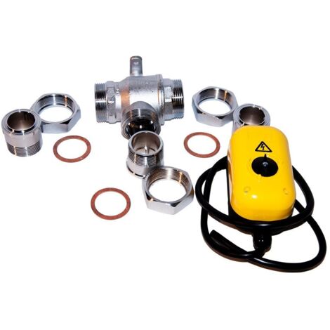 Novelan Umschaltventil USV 1 1/4", für Umschaltung Heizung/Brauchwarmwasser