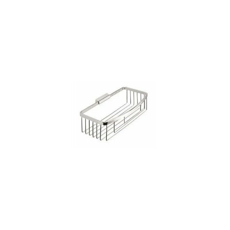 

Novellini - Cesta desmontable rectángulo cromado 12x26x8 cm - R90CESTE0F