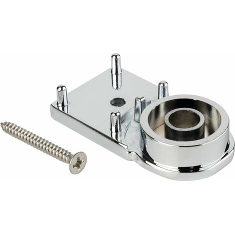 Novellini – Kit charnière supérieure Young 2.0 – Fixation robuste pour porte et paroi de douche – Finition métal élégante – Fabrication italienne - R02BN2GB02-K