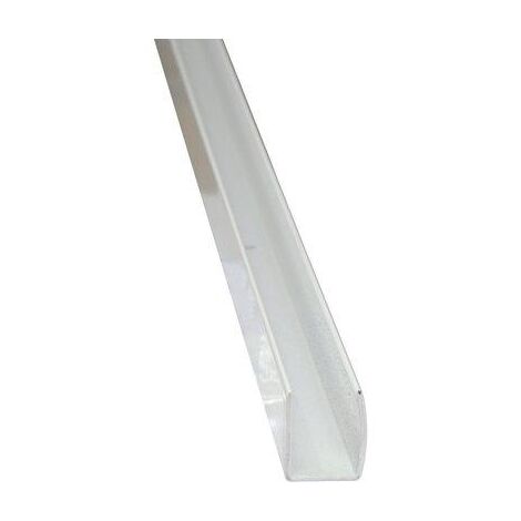 Novellini – Profilé mural pour paroi de douche Riviera R – Longueur 30cm – Aluminium – Finition chromée – Compatible systèmes Riviera A et R - P01INAST-30