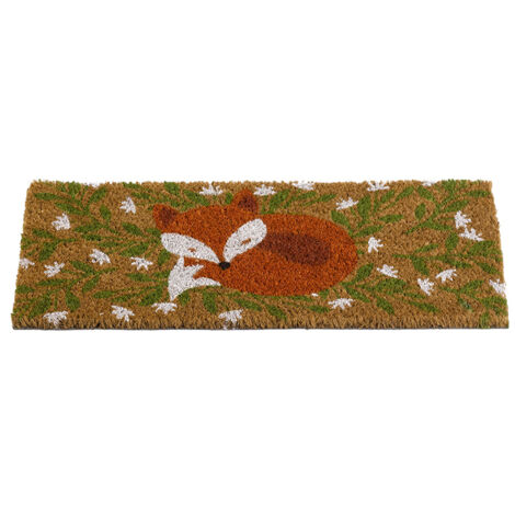 Novelty Fox Design Anti Slip Doormat