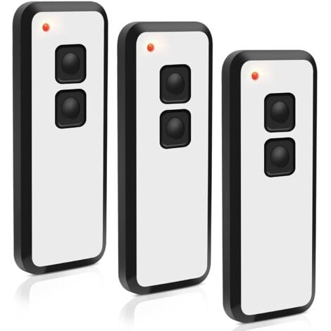 SJQKA Novoferm 3er-Pack tragbare 433,92-MHz-Sender für Novotron 522, 524, 502 MAX43-2, 512 Mix 43-2 Garagentore, 2 Kanäle