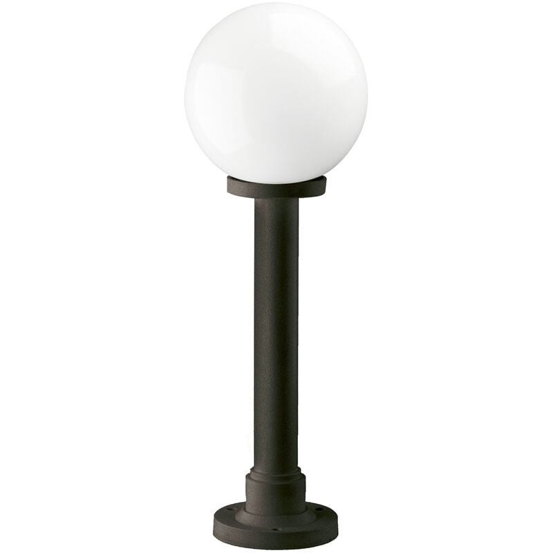 Borne classique indura globo IP55 E27 70W 750mm Noir