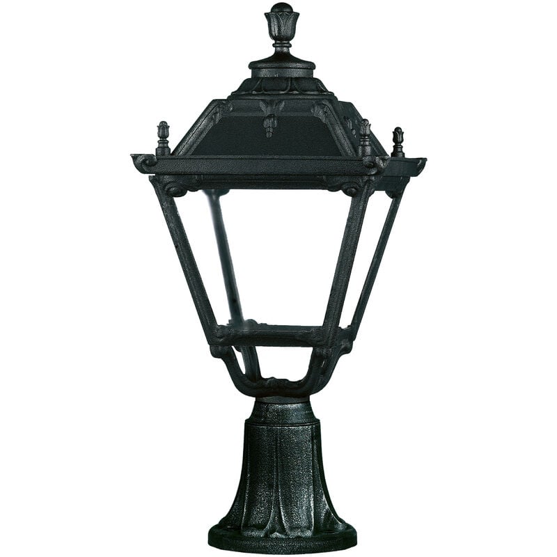 Borne classique INDURA MEDIUM 4 IP55 E27 70W 710mm Noir