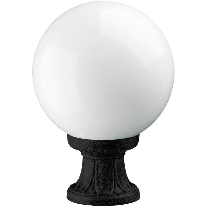 Dopo - Borne classique indura globo IP55 E27 70W 350mm Noir