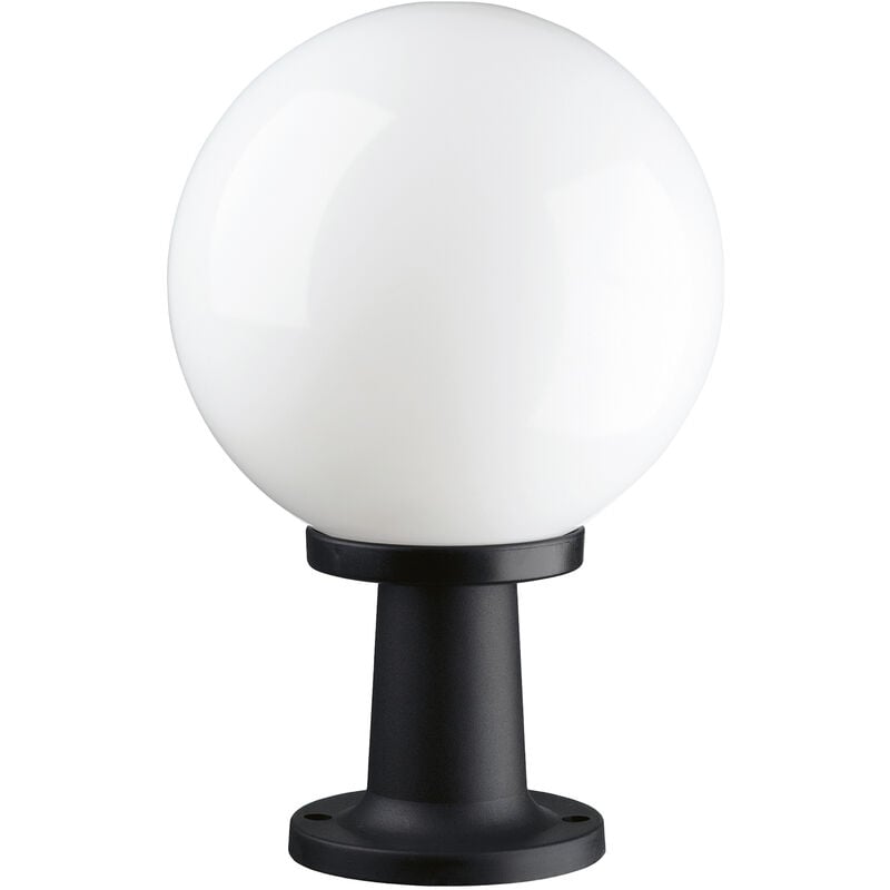 Borne vic IP43 E27 400mm Noir