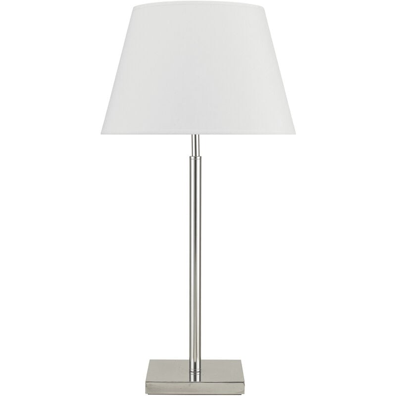 EXO - Lampe à poser firenze E27 60W Nickel satin