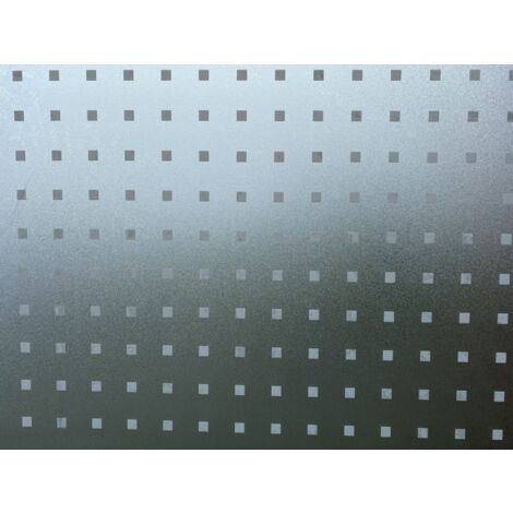 Novotex Film Vitrostatique pour Vitrage Horizon - Motif Gaufré Imprimé – 45cm x 2m