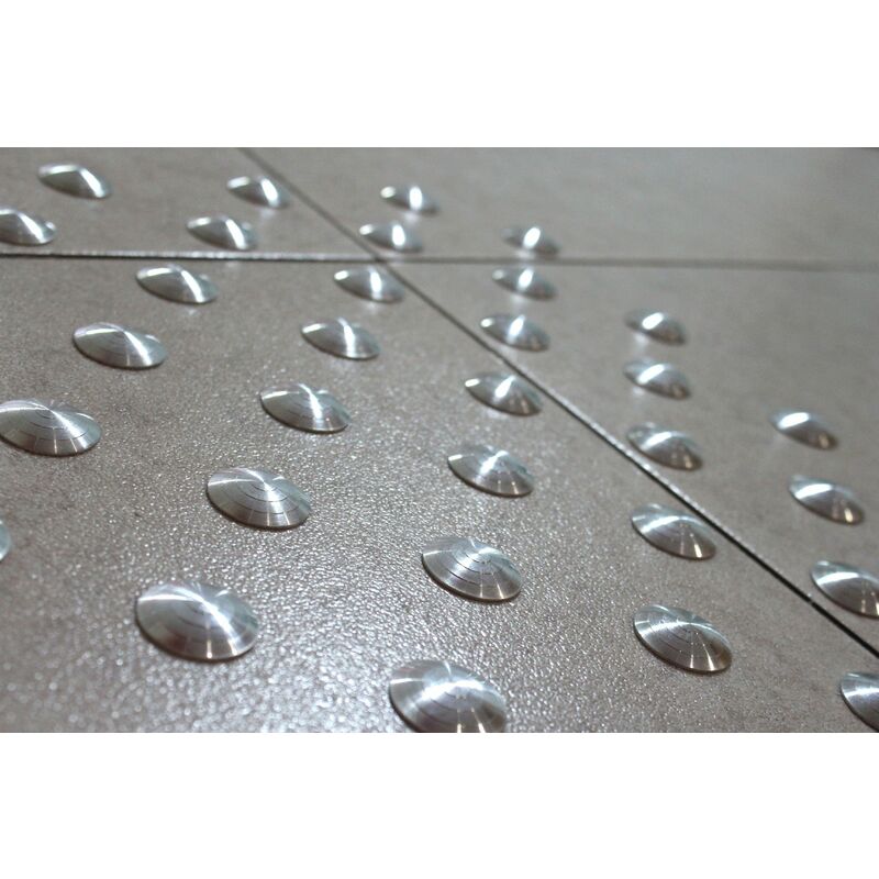 

NOVOTOP ACCESS Botones Podotactiles Aluminio Brillo - Emac