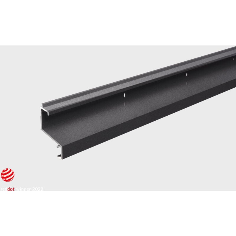 Novovierteaguas SP Alu 62x2500 Oxido gris-147