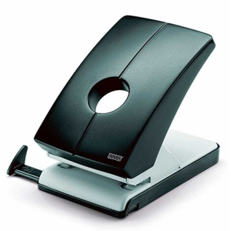 NOVUS Locher NOVUS B 240 8cm 40 Bl. (80 g/m²) mit Anschlagschiene anthrazit/schwarz