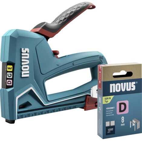 Novus Tools 030-0462 Agrafeuse manuelle pour type d'agrafe Type 11, Type 53F Longueur de l'agrafe 6 - 14 mm