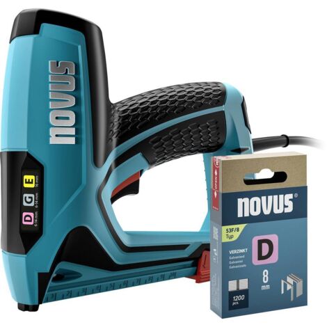 Novus Tools 031-0370 Agrafeuse électrique pour type d'agrafe Type 11, Type 53F Longueur de l'agrafe 6 - 14 mm