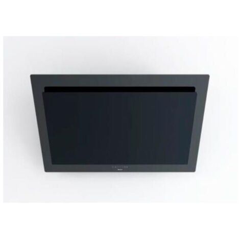 Novy 7838-1 Cappa Aspirante a Parete Nero 394m³-h