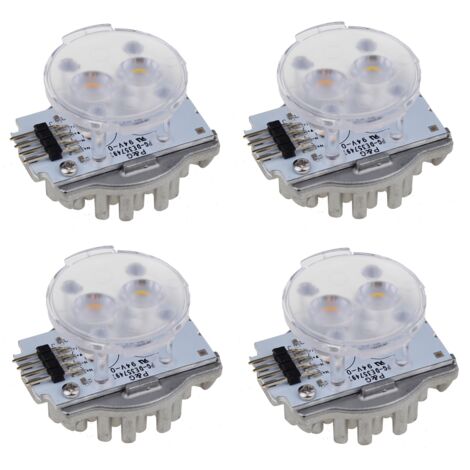 Novy – 906310 – Kit d'éclairage 4 spots – Éclairage moderne pour intérieur – Installation facile – Technologie LED pour faible consommation