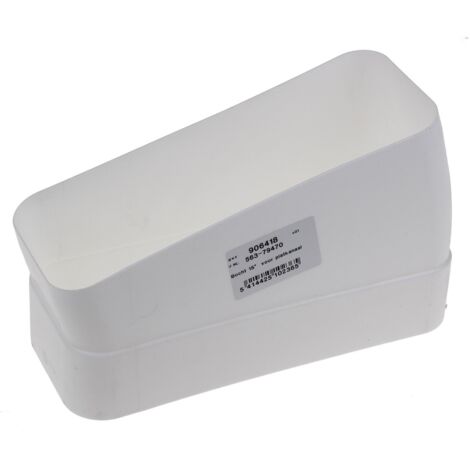 Novy - codo horizontal 15° para conductos planos - 906418 - 5414425102365