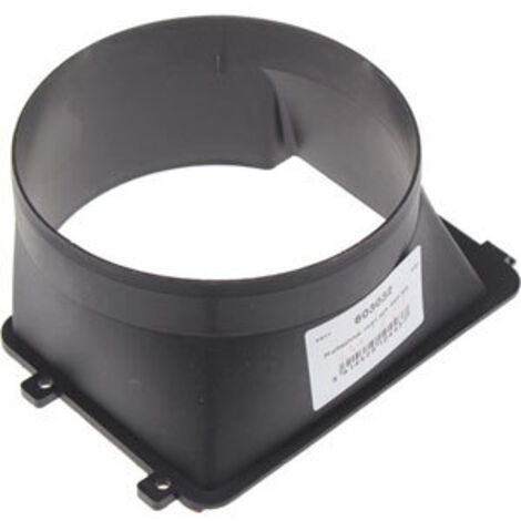 Novy – Collerette de sortie 150 mm 864006 – Pour systèmes de ventilation – Installation facile – Étanchéité optimale