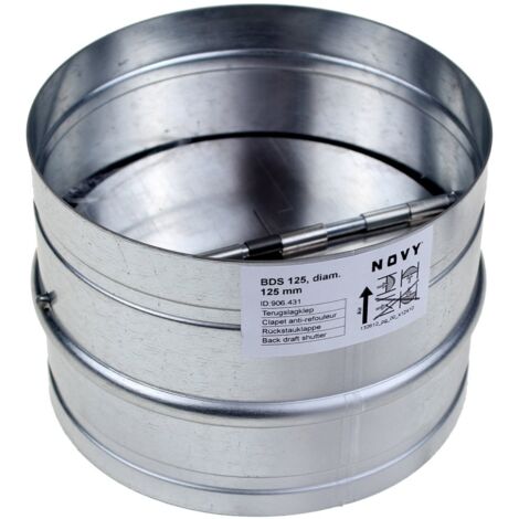 Novy - rückschlagventil ø 125 mm - 906431 - 5414425910489
