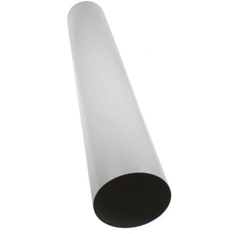 Novy – Tuyau d'évacuation rond 150mm – Longueur 1m – PVC pour drainage efficace – Compatible systèmes plomberie – 906415