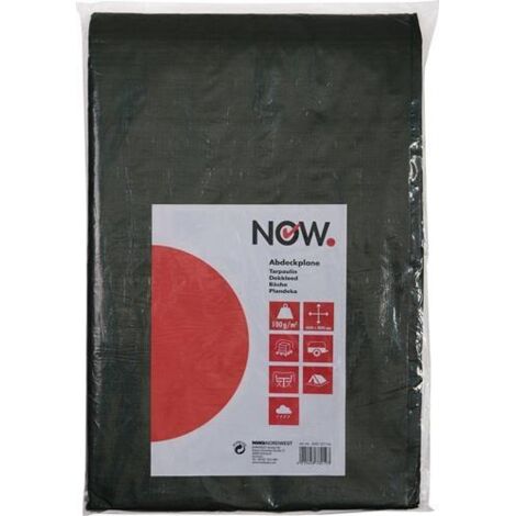 NOW Gewebeplane Multi Tarp Standard Breite 10000 x Länge 12000 mm - 100G10X12