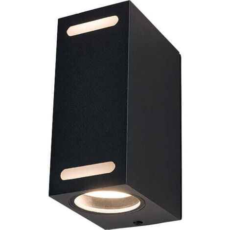 Nowodvorski ASSOS II applique esterna nera 2xGU10 IP54