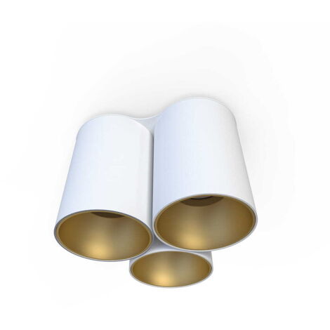 Nowodvorski Eye Tone spot soffitto 3xGU10 bianco oro