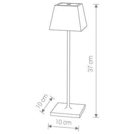Nowodvorski MAHE lampada LED wireless nera IP54 37cm