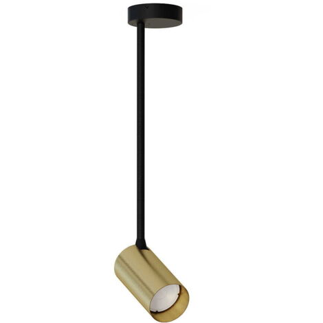 Nowodvorski Mono faretto soffitto ottone/nero GU10 7732