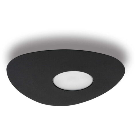 Nowodvorski Organic plafoniera soffitto nera metallo GX53