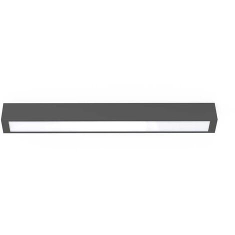 Nowodvorski Straight plafoniera soffitto grafite 62cm 7552