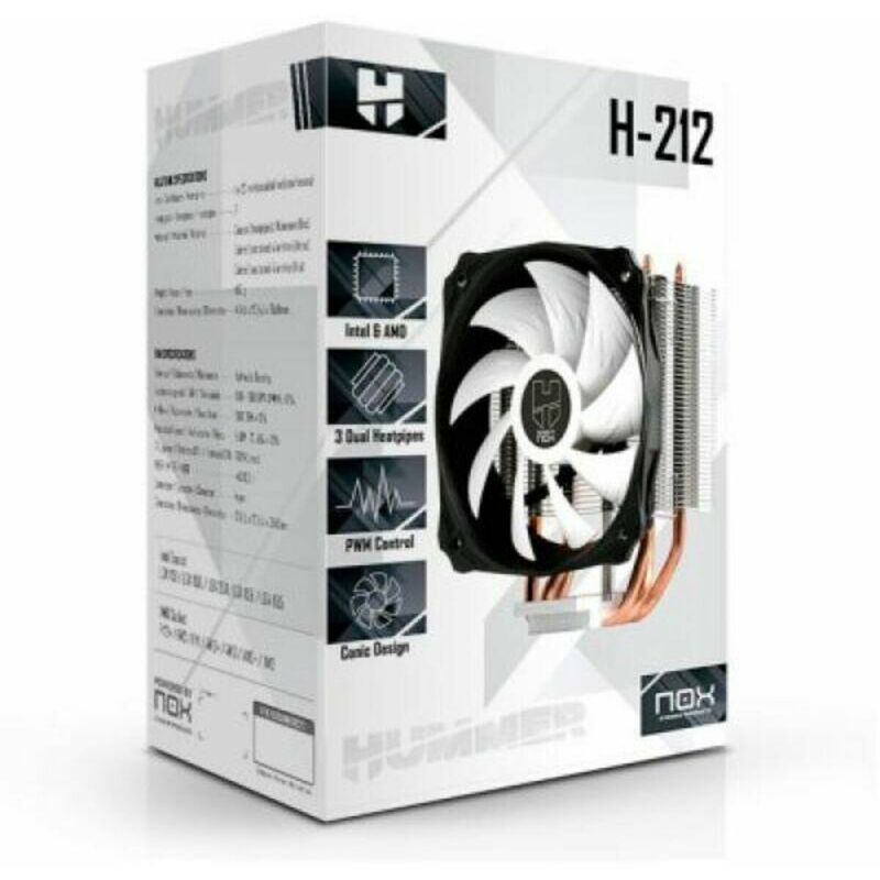 

Ventilador y Disipador IMIVEN0176 8-20 dBa - NOX