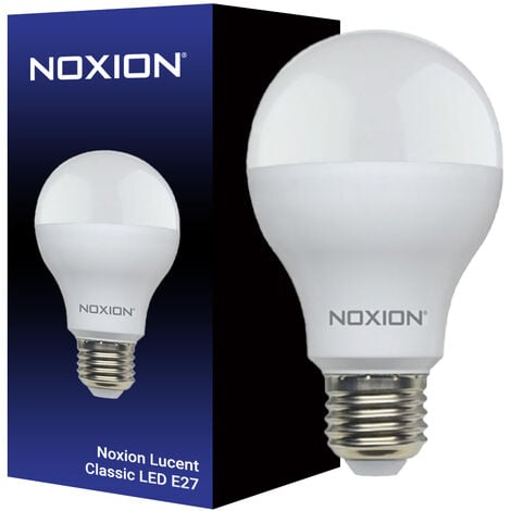 Noxion Lucent Classic LED E27 Pera Ghiaccio 14W 1521lm - 830 Luce Calda, Sostitutiva 100W