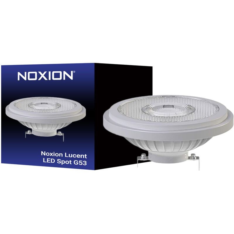 Noxion Lucent Spot led G53 AR111 7.4W 450lm 40D - 930 Blanc Chaud Meilleur rendu des couleurs - Dimmable - Équivalent 50W