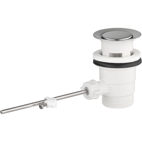 Noyon & Thiebault – Bonde de lavabo à clapet sans tirette verticale 33x42 – Diamètre 1'1/4 – Serrage 33 à 48 mm – Pour installations sanitaires