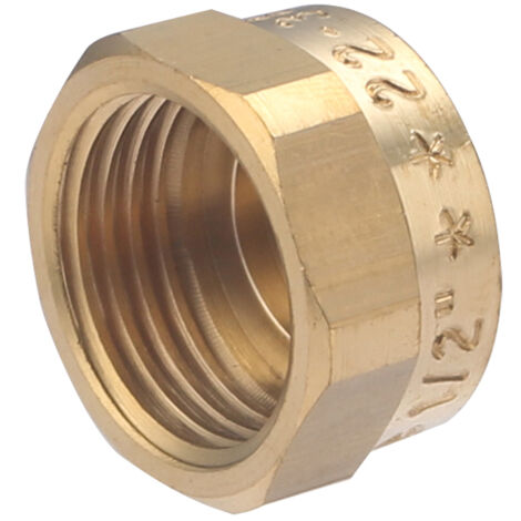 Noyon & Thiebault – Bouchon gaz naturel F1/2 – Raccord gaz avec filetage plomberie – Conforme norme NF D36-111 pour installations gaz naturel