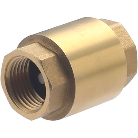 Noyon & Thiebault – Clapet anti-retour femelle 1/2' – Corps laiton – Ressort inox 304 – Raccord 15x21 – Applications chauffage et climatisation - F15x21