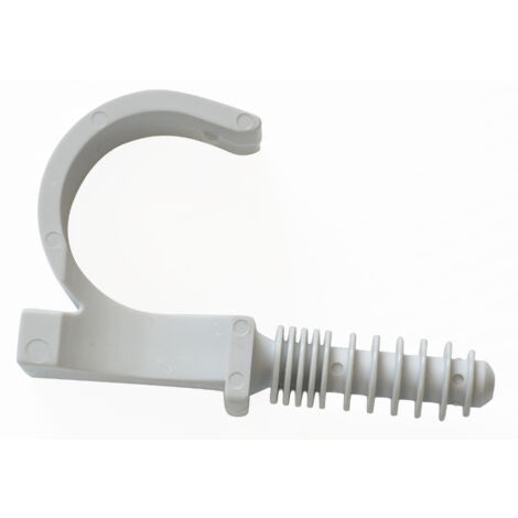 Noyon & Thiebault – Collier de fixation murale pour tube multicouche Ø16mm – En plastique à frapper – Trou de perçage 8mm – Rupture à l’arrachement 40kg