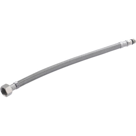 Noyon & Thiebault – Flexible sanitaire 30 cm DN8 – Mâle 10x100 – Femelle 12x17 – Tube souple en EPDM – Pression 16 Bars – Joint imperdable intégré