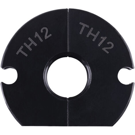 Noyon & Thiebault – Inserts pour pince à sertir – Paire d'inserts pour mâchoires profil TH12 – Convient pour pince à sertir manuelle – Diamètre 12
