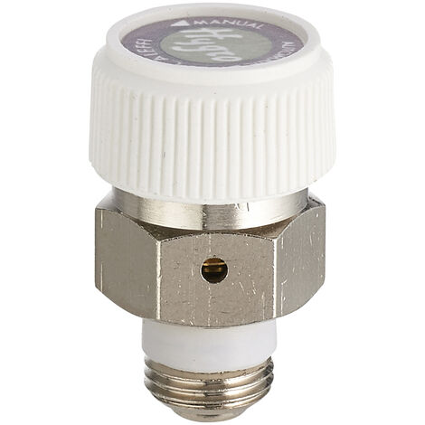 Noyon & Thiebault – Purgeur d'air automatique 05x10 – Filetage plomberie 1/8 – Évacuation air pour radiateurs – Installation simple et rapide