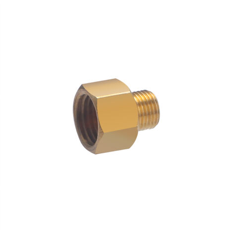 Noyon & Thiebault – Raccord laiton à visser femelle 08x13 – mâle 05x10 – Filetage plomberie pour installations eau potable et chauffage – Pression 10 bar