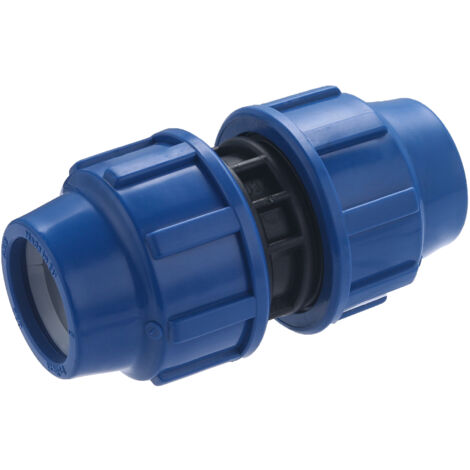 Noyon & Thiebault – Raccord PE jonction égale plastique Ø32 mm – Pression maximale 16 bar – Étanchéité parfaite avec joint torique – Pour circuits d'eau potable