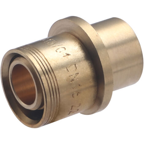 Noyon & Thiebault – Raccord PER à glissement – Jonction de conversion cuivre Ø14mm – Soudure laiton – Agrément CSTB – Étanchéité parfaite