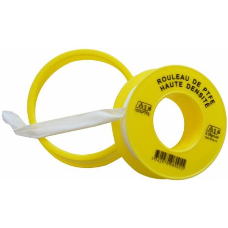 Noyon & Thiebault – Rouleau d'étanchéité téflon 12 mm – Longueur 12 mètres – Pour raccords filetés standards – Prévention des fuites - 107-A
