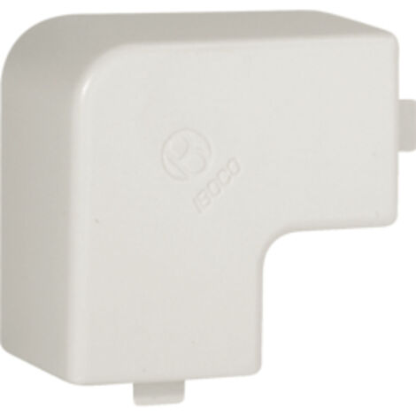NPAN 25x30 W Angolo Piano per canali linee TA-EN, Bianco