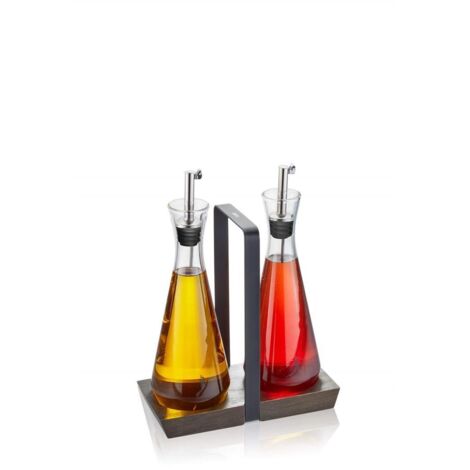 npc-polska X-PLOSION set bouteilles huile et vinaigre translucide